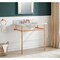 Anzzi 34.5 in. Console Sink in Rose Gold with Carrara White Counter Top CS-FGC004-RG - alternate 6